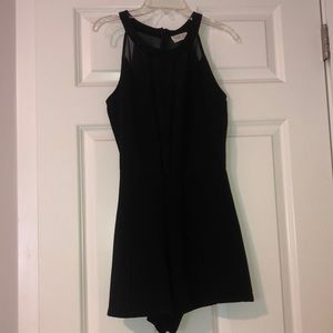 Cute black romper!